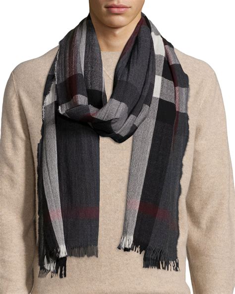 mens scarves burberry|lightweight burberry cashmere scarves.